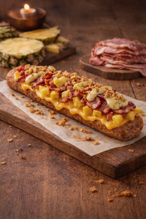 AI frikandel sweet bacon jammie melt