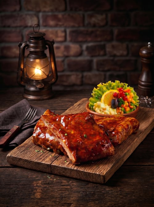 Maandsschotel Spareribs Schotel