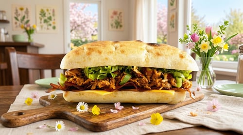 Xtra long pulled pork