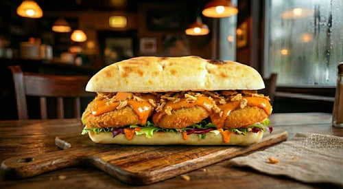 X-tra long chicken donut