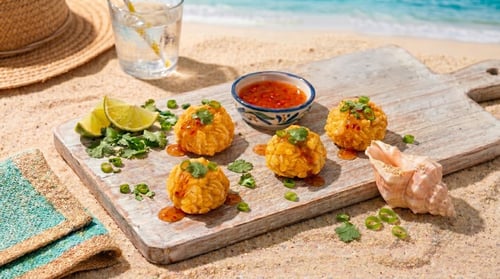 Shrimp pops sweet chilli