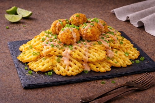 Pom-a-part chicken pops cocktail