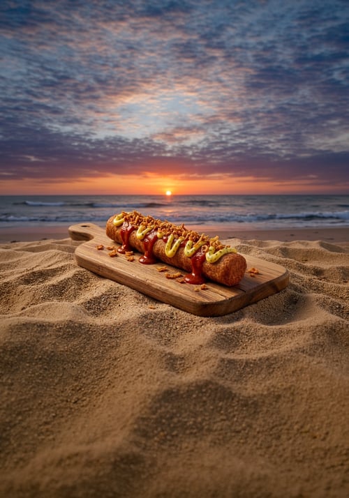 American & Tomotto frikandel