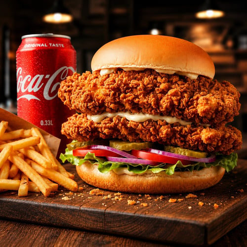 Big Chick Jim Guy Burger Menu