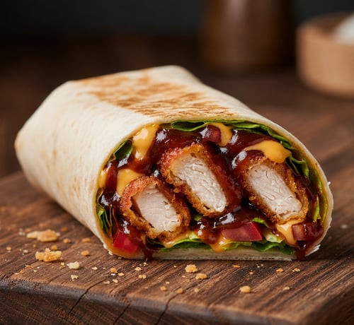 Smokey Cheesy Chick Wrap