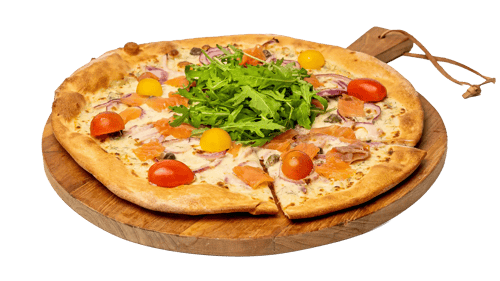 Pizza Salmone (Bianca)