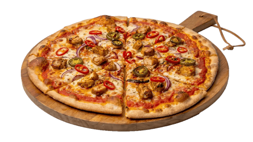 Pizza Pollo Piccante Glutenvrij