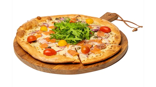 Pizza Salmone (Bianca)