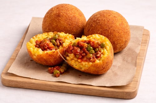 Arancino mit Ragù