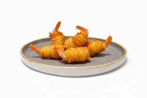 Garnelen Kartoffelnest