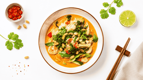 Fisch-Fusion in Thai Panang Curry