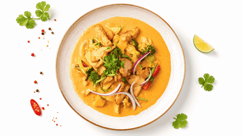 Mittagsmenü - Tofu Masala