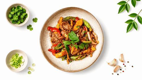 Mittagsmenü - Nua Phad Gra Prau