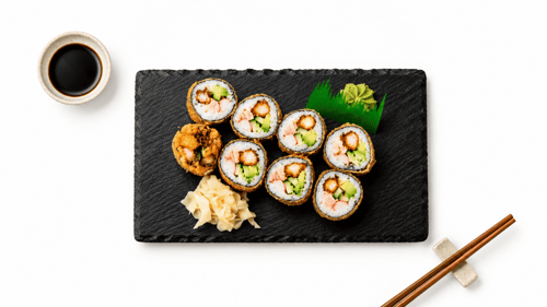 Crunchy Tempura Lachs Roll
