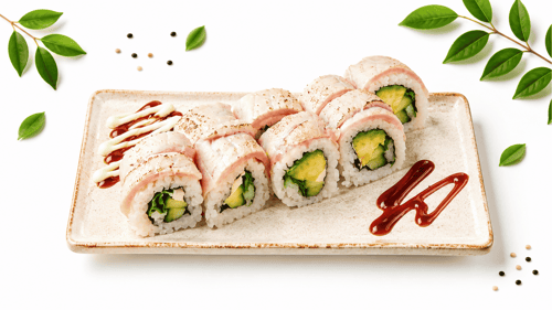 Flamed Tuna Roll