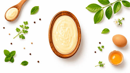 Hausgemachte Mango-Mayonnaise
