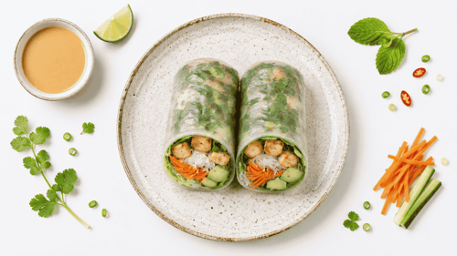 Sommerrolle mit Tofu