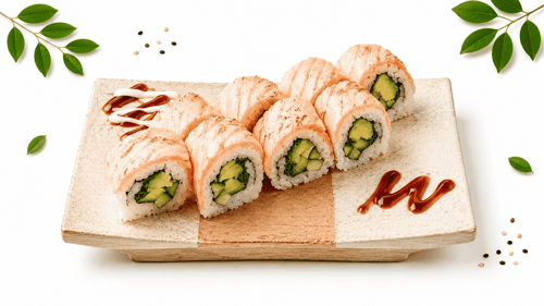 Flamed Lachs Roll