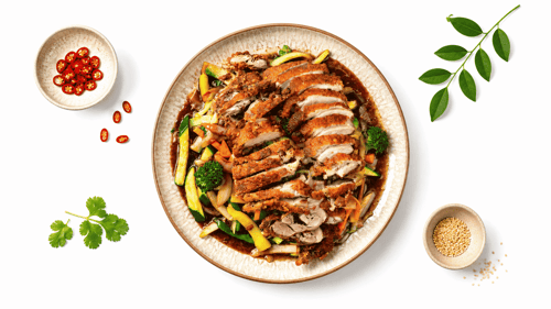 Ente Chop Suey