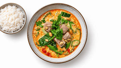 Thunfisch & Thai Panang Curry