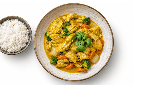 Hähnchen & indische Masalasauce