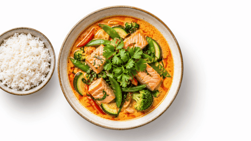 Lachs & Thai Panang Curry
