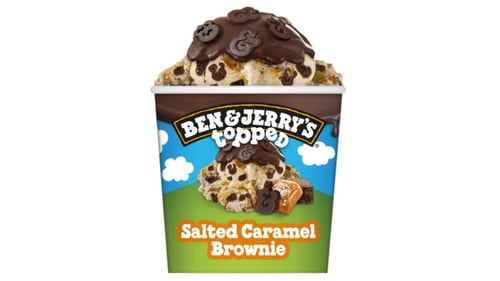 Ben & Jerry's Topped Salted Caramel Brownie 465ml