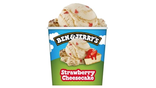 Ben & Jerry's Strawberry Cheesecake 465ml