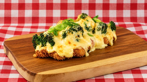 Schnitzel Brokkoli