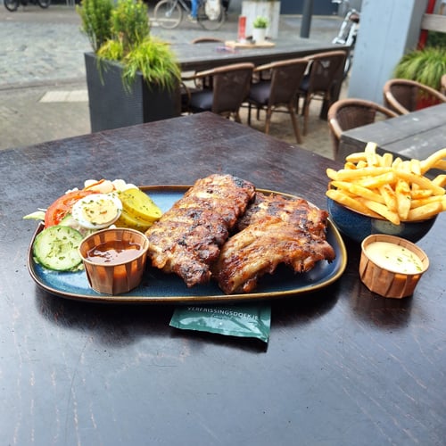 Spareribs menu