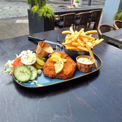 Bourgondische schnitzelmenu