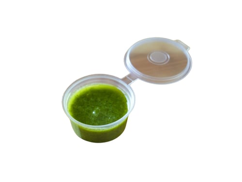 Cupje koriander pesto