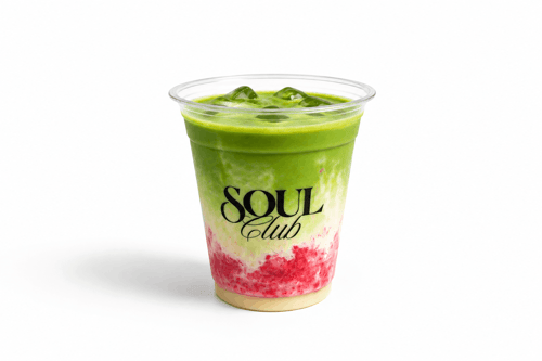 Iced White Chocolate Raspberry Matcha 