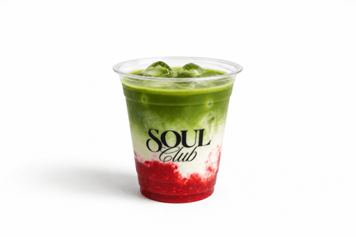 Iced Raspberry Matcha 