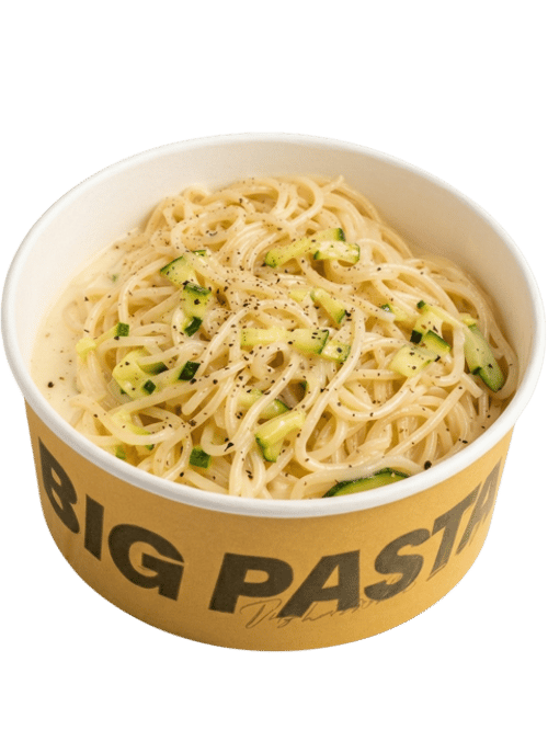 Spaghetti al Limone con Zucchini