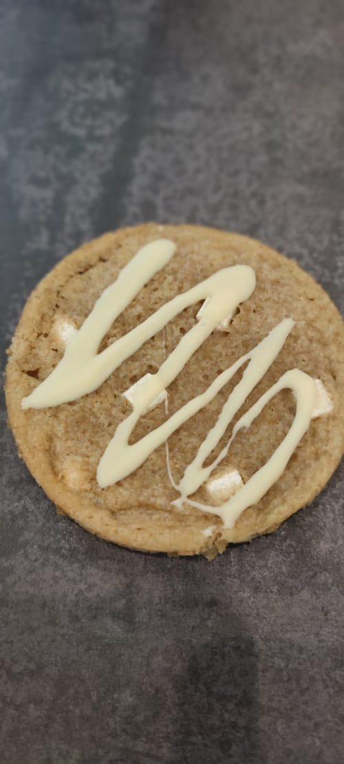Weiße Schokolade Cookie