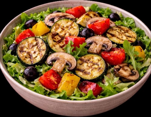 Gegrillter Gemüsesalat