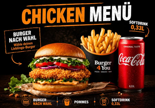 Chicken Menü