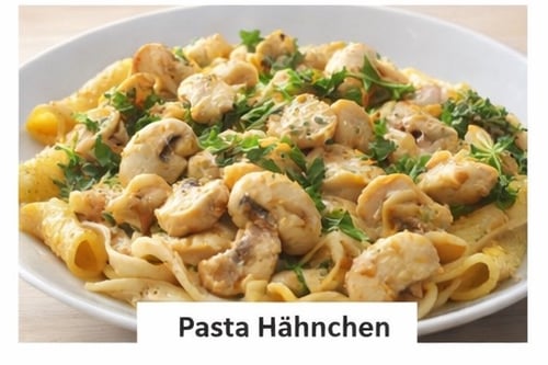Pasta Hähnchen