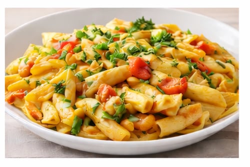 Pasta Curry Hähnchen