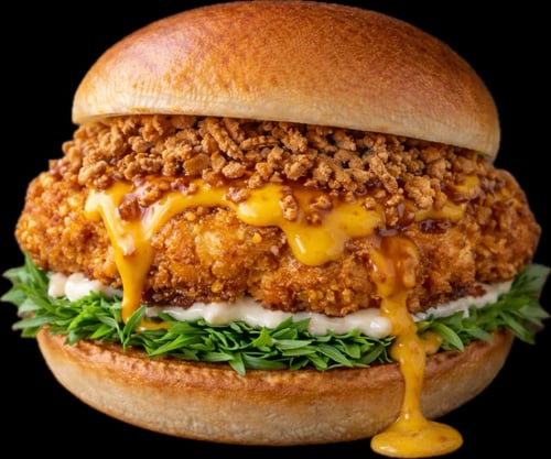 Crunchy-Chicken-Burger