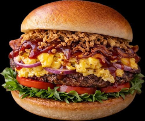 True-Bacon-Eggs Burger