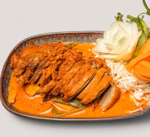 Knusprige Ente Thai-Rot-Curry
