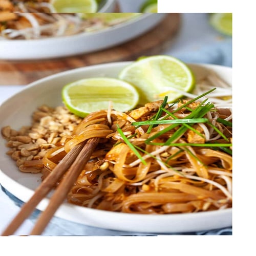Pad Thai mit Tofu