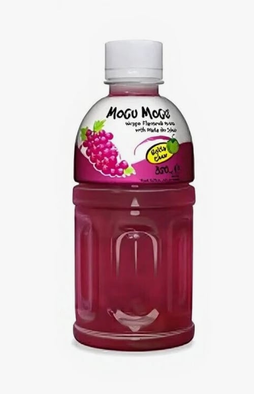 MOGU MOGU Grape Drink with Nata de Coco 320 ml