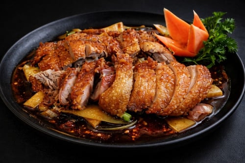 Knusprige Ente Kun-Po-Art