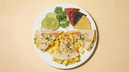 Ananas quesadilla