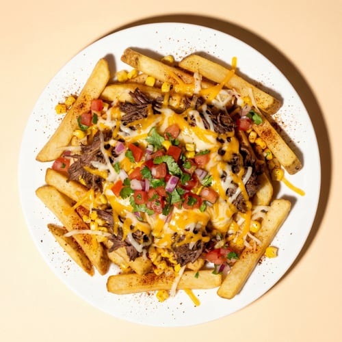 Macho beef loco fries