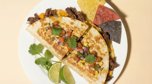 Macho beef quesadilla