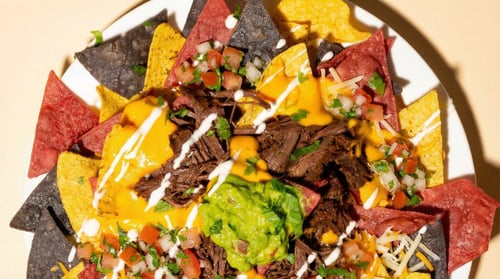 Macho beef nachos